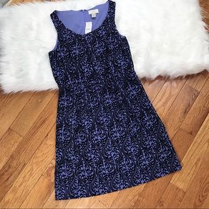 Ann Taylor LOFT dress size 2 NWT purple velvet